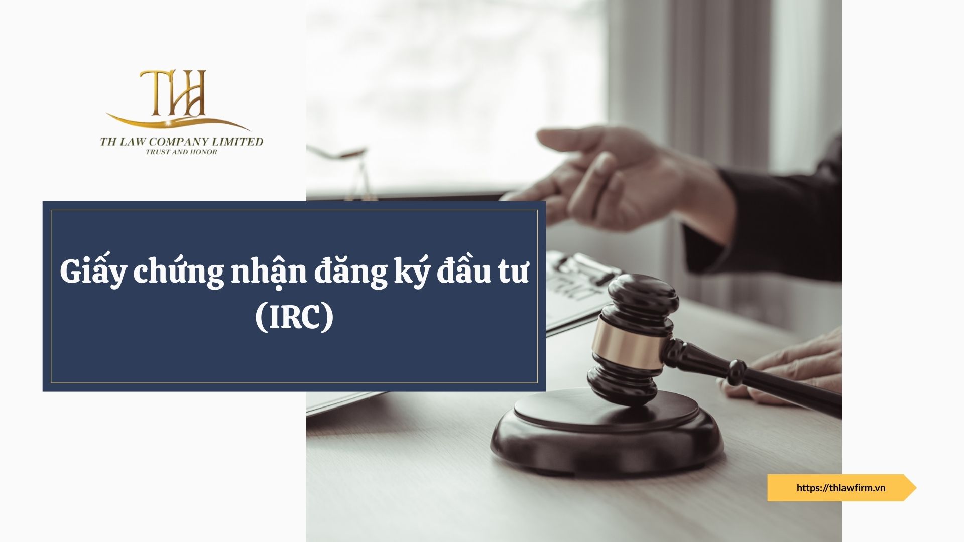 Navy Blue and Gold Modern Law Firm Presentation