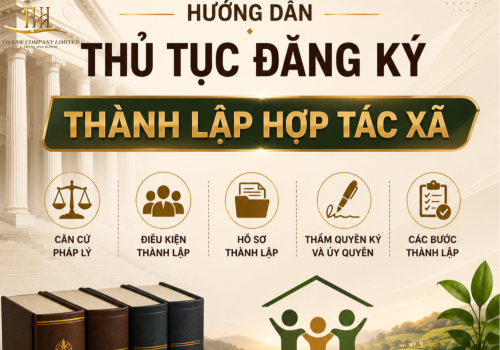 Hướng dẫn thủ tục đăng ký thành lập hợp tác xã (HTX)