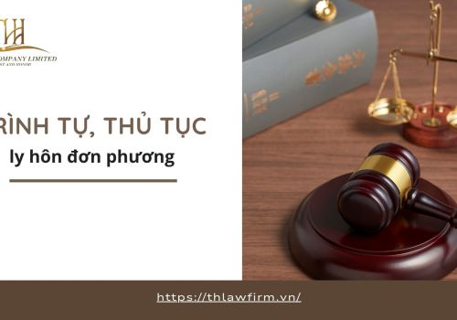 TRÌNH TỰ, THỦ TỤC ĐƠN PHƯƠNG LY HÔN