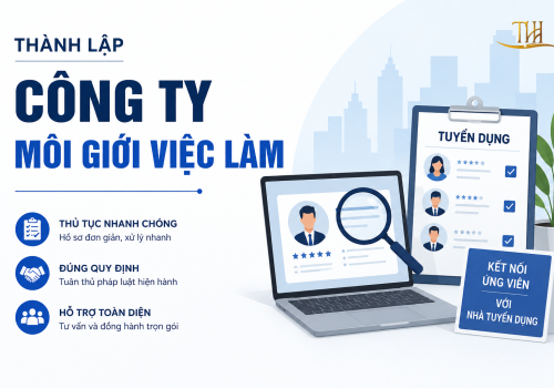 Thành lập công ty môi giới việc làm, mã ngành nghề môi giới việc làm mới nhất 
