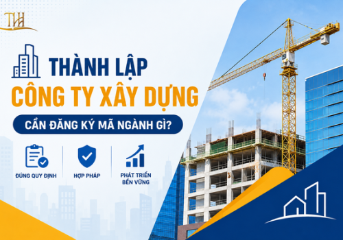 Thành lập công ty xây dựng cần đăng ký mã ngành gì?
