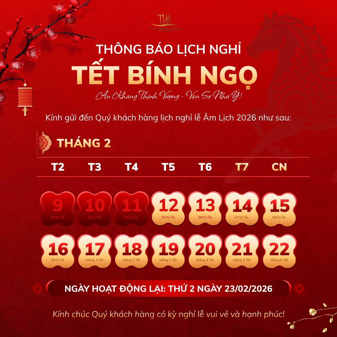 ỏ Phong Cách Tết Nguyên Đán Thông báo nghỉ lễ Bài đăng Instagram